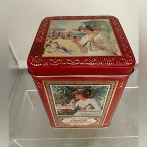 Vintage “Coca Cola” Tin Container